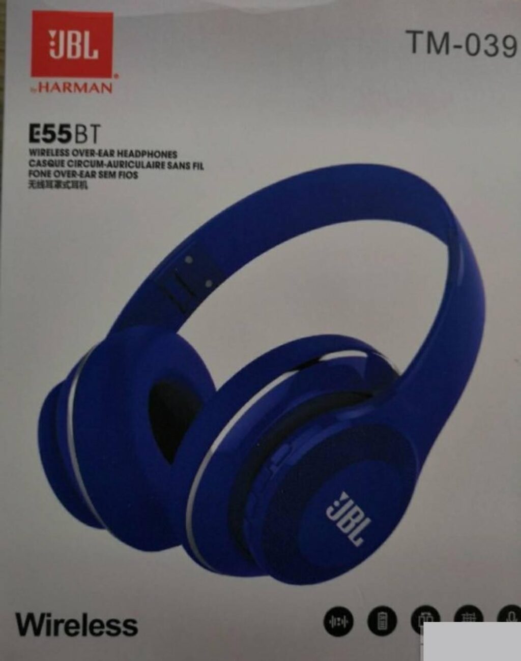 Bežične slušalice.JBL bluetooth slušalice model E55BT-Bežične slušalice.JBL bluetooth slušalice model E55BT - Image 2