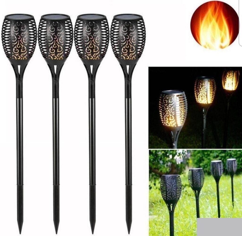 Solarna lampa – Solarna bastenska lampa – Baklja lampa-Lampa-Solarna lampa-Solarna lampa-Bastenska lampa-Lampa