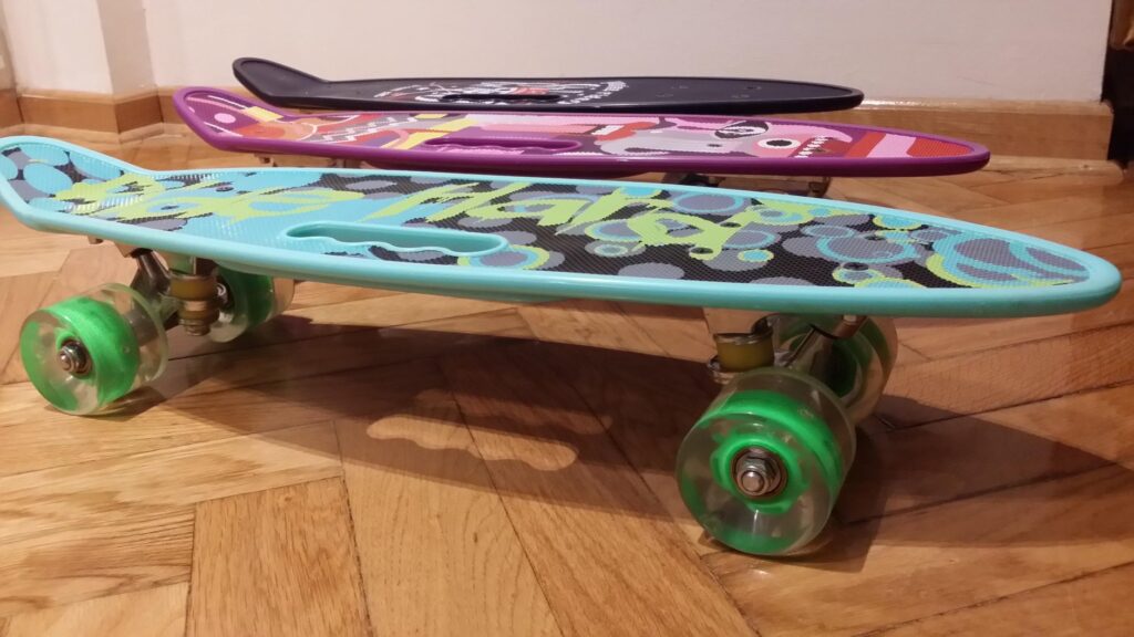 Skejt, skateboard, Penny board do 60 kg svetleci tockovi - Image 2