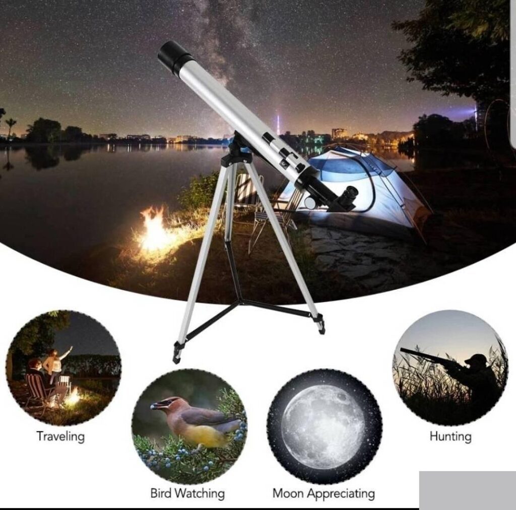 Teleskop. Astronomski teleskop sa stativom-Teleskop. Astronomski teleskop sa stativom