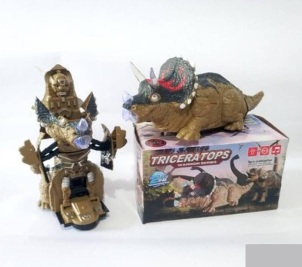 Robot – triceratops 2u1 muzička igračka – robot triceratops igračka – muzička igračka  robot triceratops - Image 2