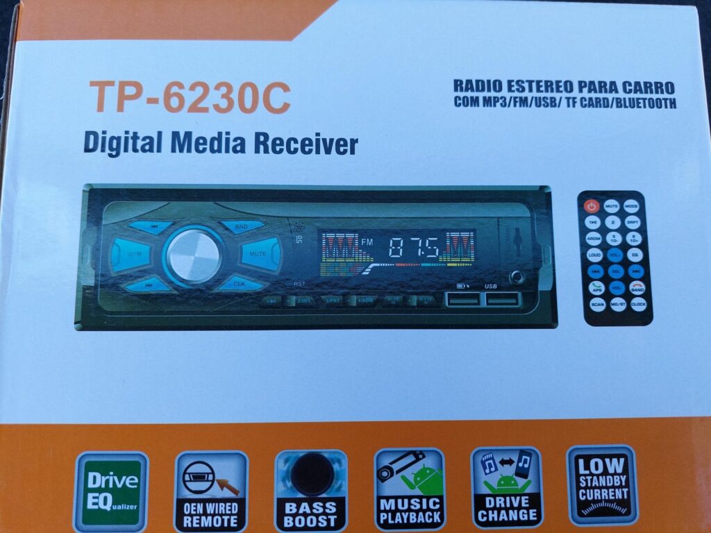 Auto Radio TP62 MP3 USB + USB punjac SD kartica Bluetooth - Image 5