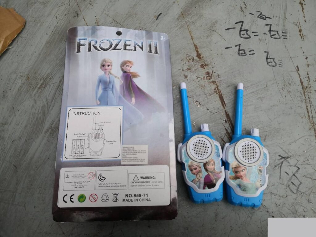 Frosen Toki voki za decu – Toki voki  igračka – Toki voki  za decu za  Paw patrol Frosen - Image 3