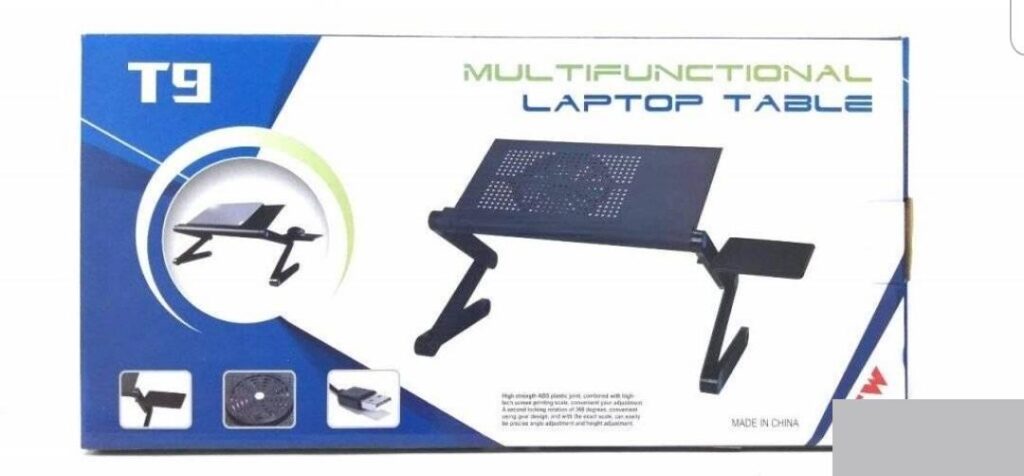 Sto za laptop T9 sa kulerom – stocic za laptop podesivi-Stocic za laptop-Sto sa kulerom-Sto za laptop-Stocic - Image 3