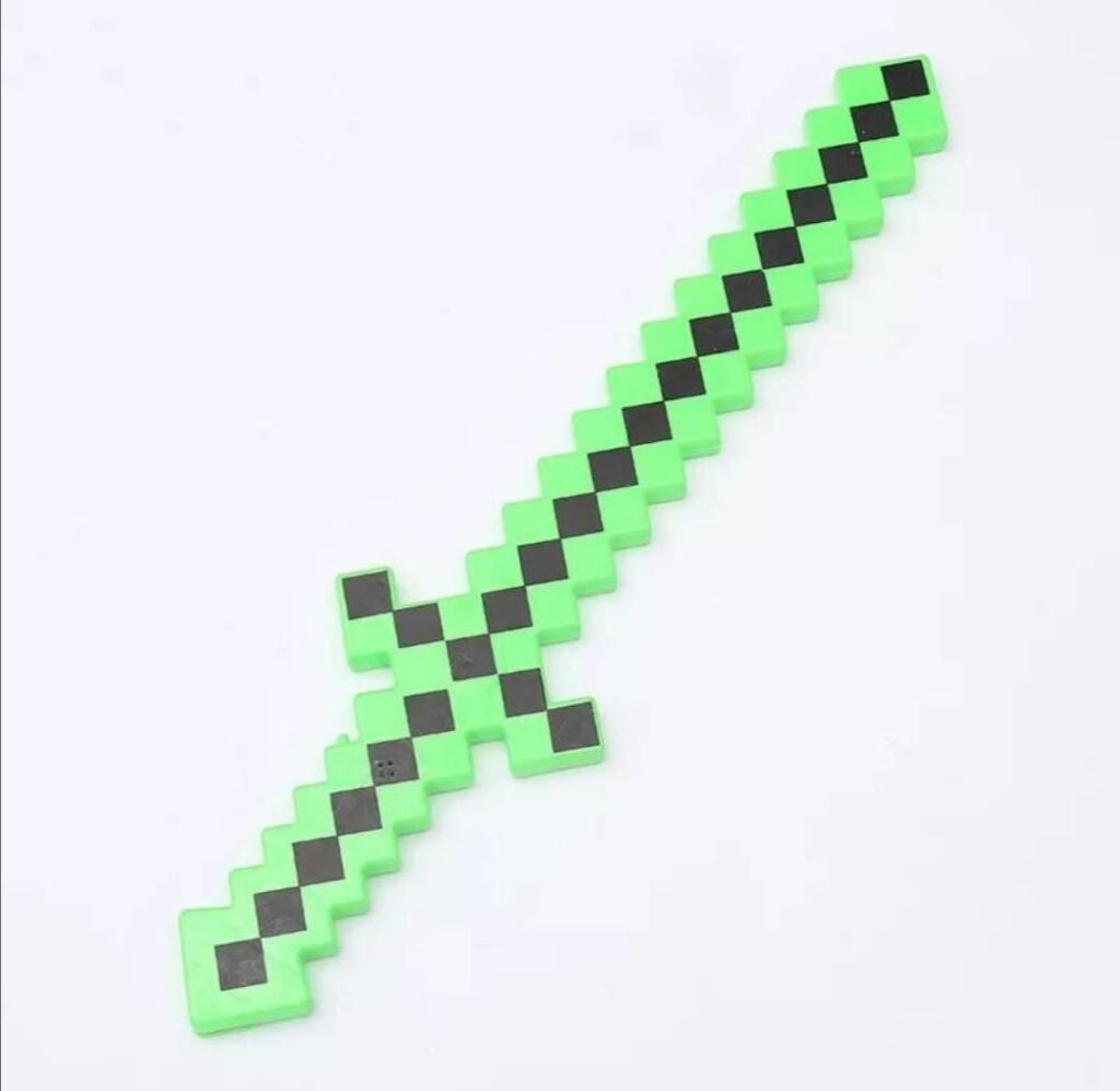 Minecraft mač muzički 60cm zeleni – Minecraft mač muzički 60cm zeleni - Image 4