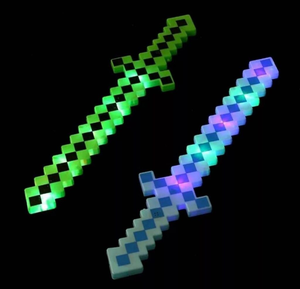 Minecraft mač muzički 60cm zeleni – Minecraft mač muzički 60cm zeleni - Image 2