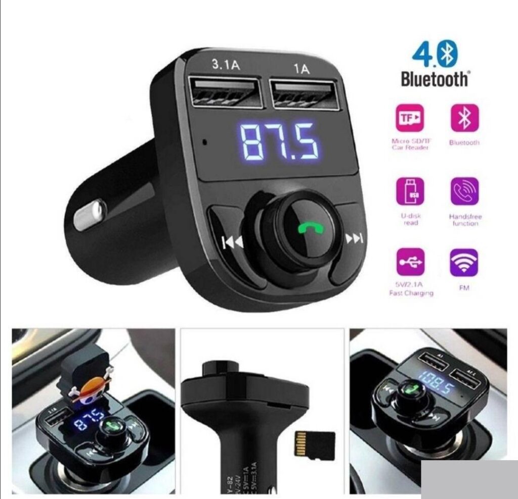 Transmiter za kola X8 model sa Bluetooth-om-Transmiter za auto-Transmiter sa Bluetooth-om-Transmiter za kola
