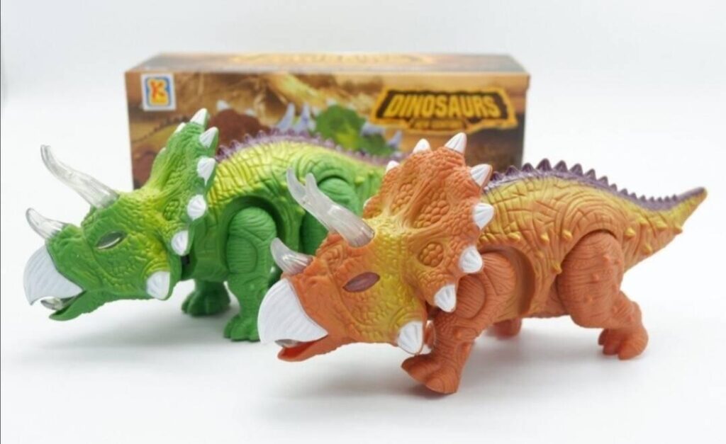 Dinsaurs robot Triceratops braon – Dinsaurs robot Triceratops braon - Image 3