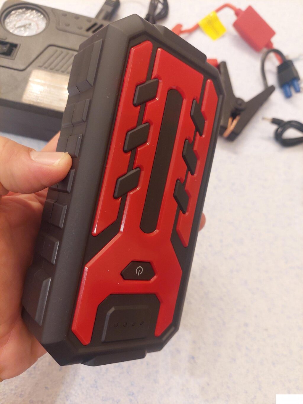 Auto Jump starter za paljenje automobila 600 A + kompresor – Auto Jump starter za paljenje automobila 600 A + kompresor - Image 4