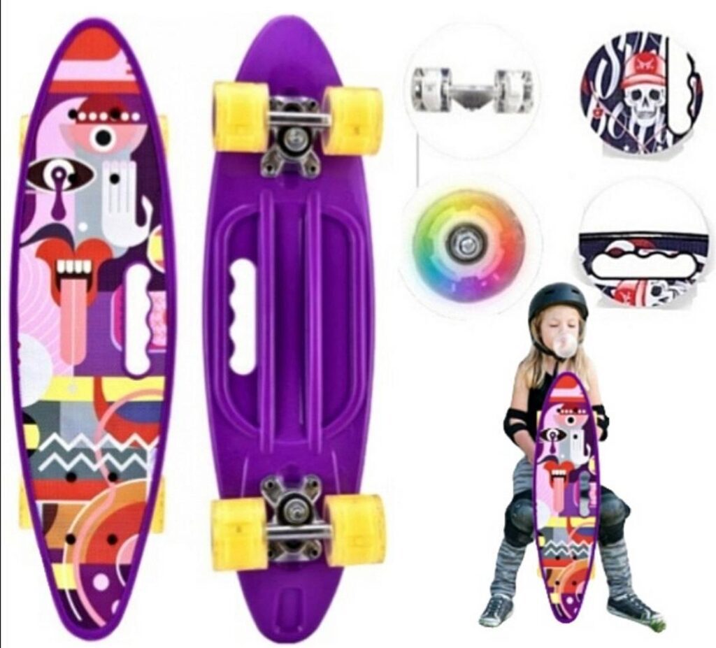 Penny board – skjet ljubičasti 60cm – Penny board – skjet ljubičasti 60cm - Image 5
