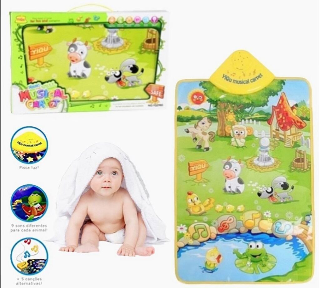 Muzički tepih farma za bebe Musical carpet – Muzički tepih farma za bebe Musical carpet