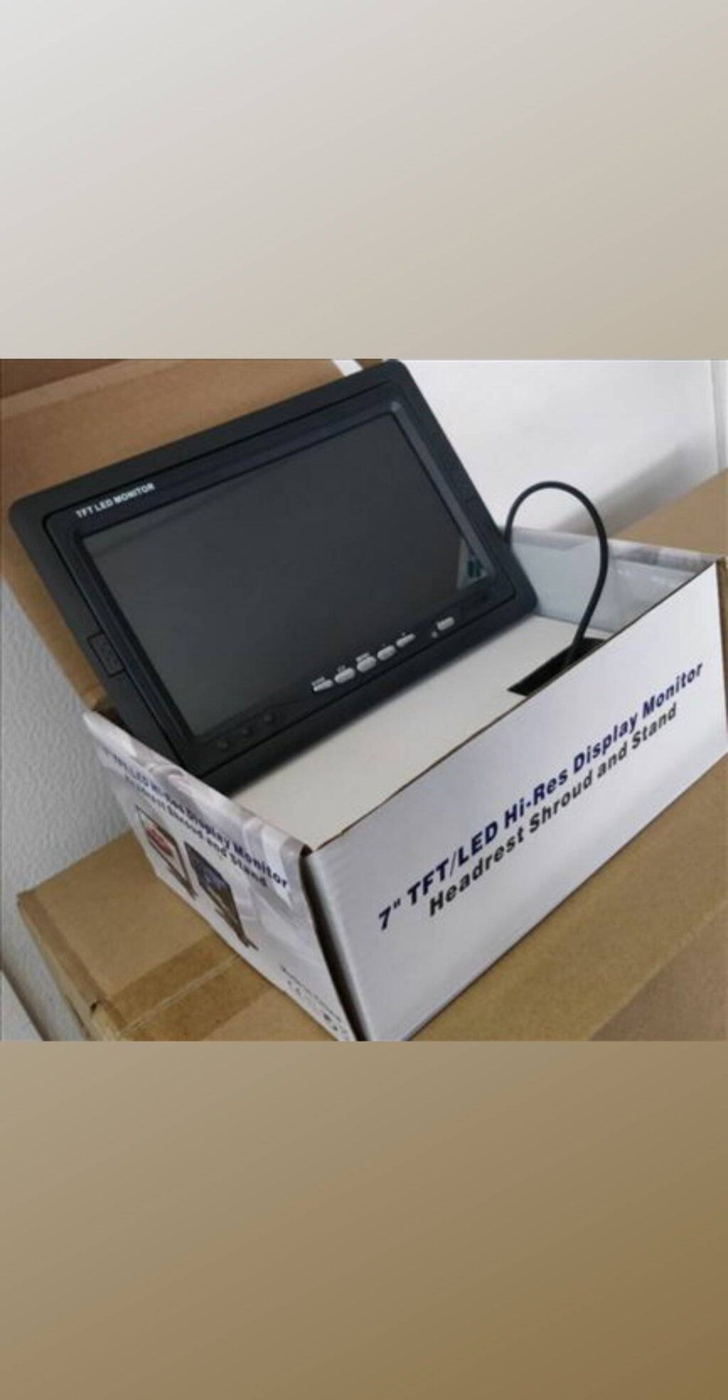 TFT LED monitor za auto 7 incha - Image 3