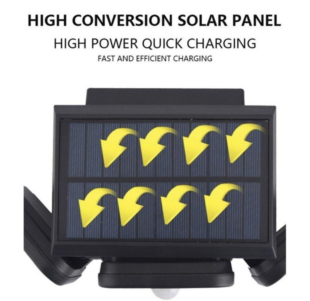 Solarna led lampa sa 74 led dioda – Solarna led lampa sa 74 led dioda - Image 2
