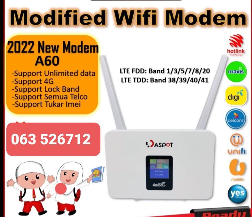 Modem Wi Fi ruter Model 2022 4G - Image 3
