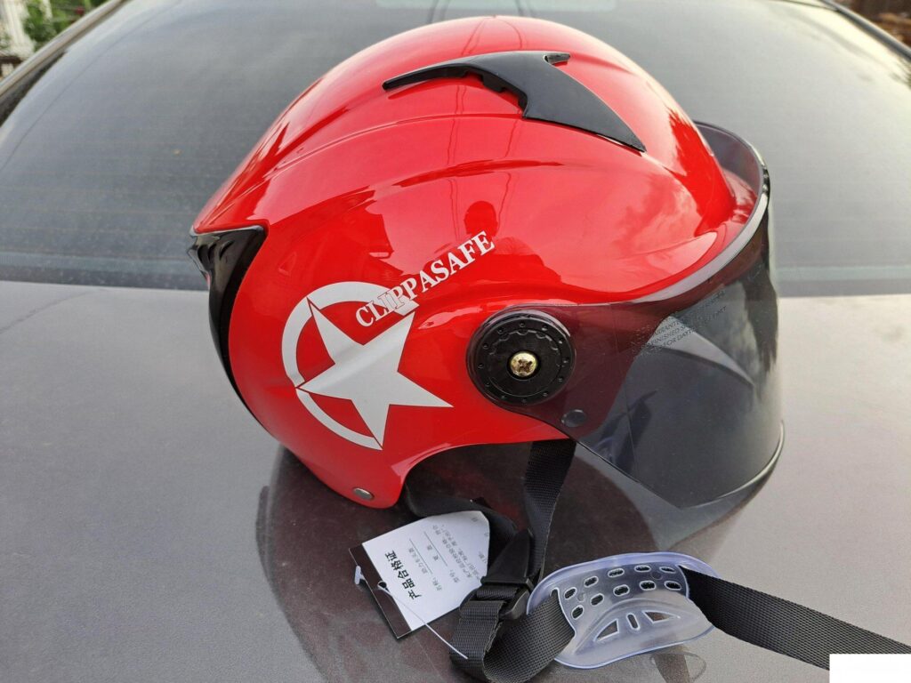 Kaciga za motor, skuter Crvena – Kaciga za motor, skuter Crvena - Image 3