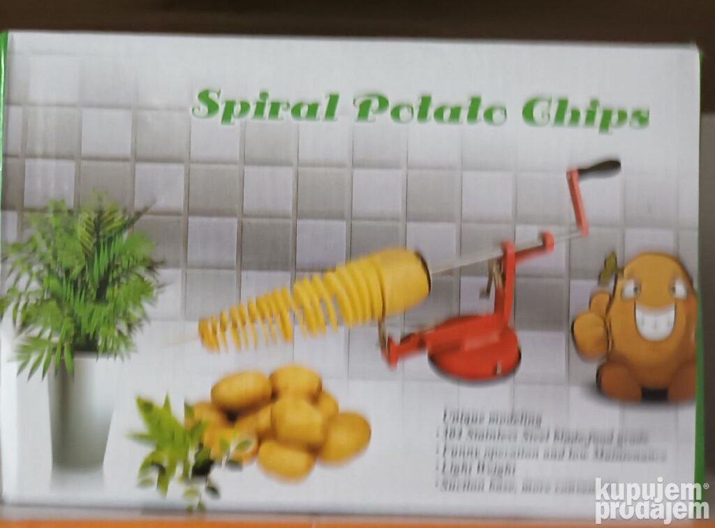 Spiralni rezač krompira Tornado čips masina za krompir secko - Image 4