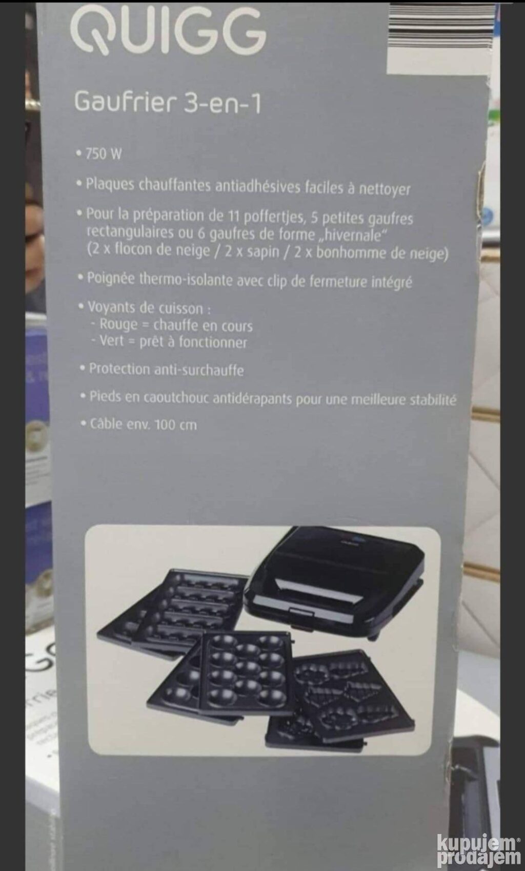 Aparat za bakin kolac Aparat za vafle 3u1 Galete – Aparat za bakin kolac Aparat za vafle 3u1 Galete - Image 4