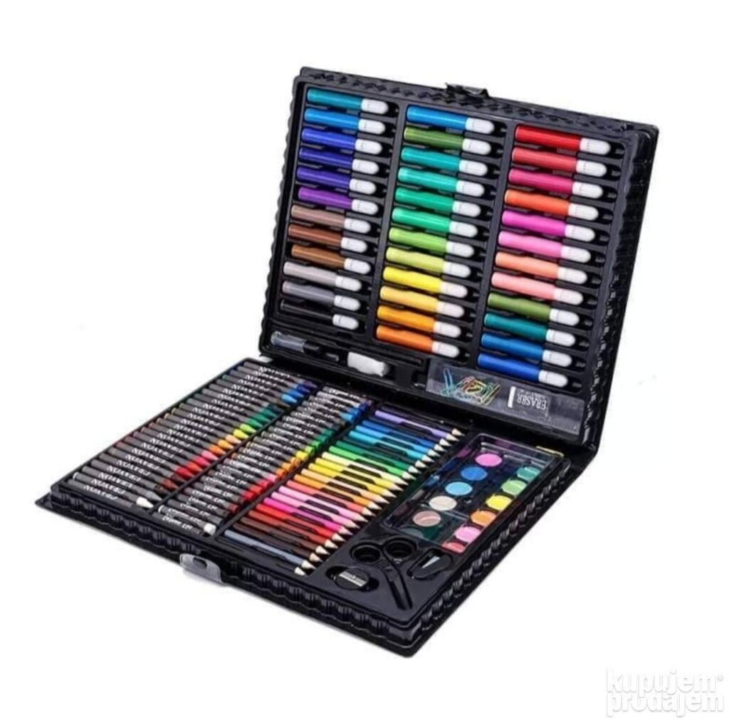 Kofer sa priborom za crtanje Set bojice 150 delova – Kofer sa priborom za crtanje Set bojice 150 delova - Image 3