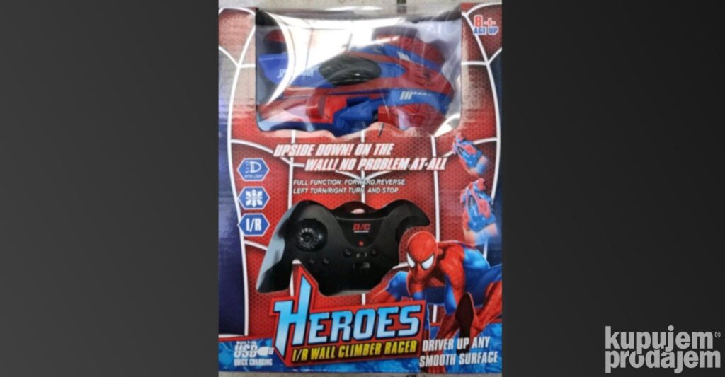 Spiderman auto na daljinski