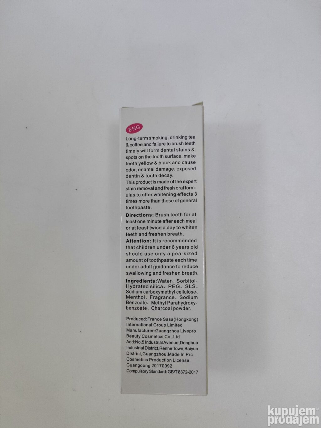 Pasta za izbeljje zuba QW - Image 3