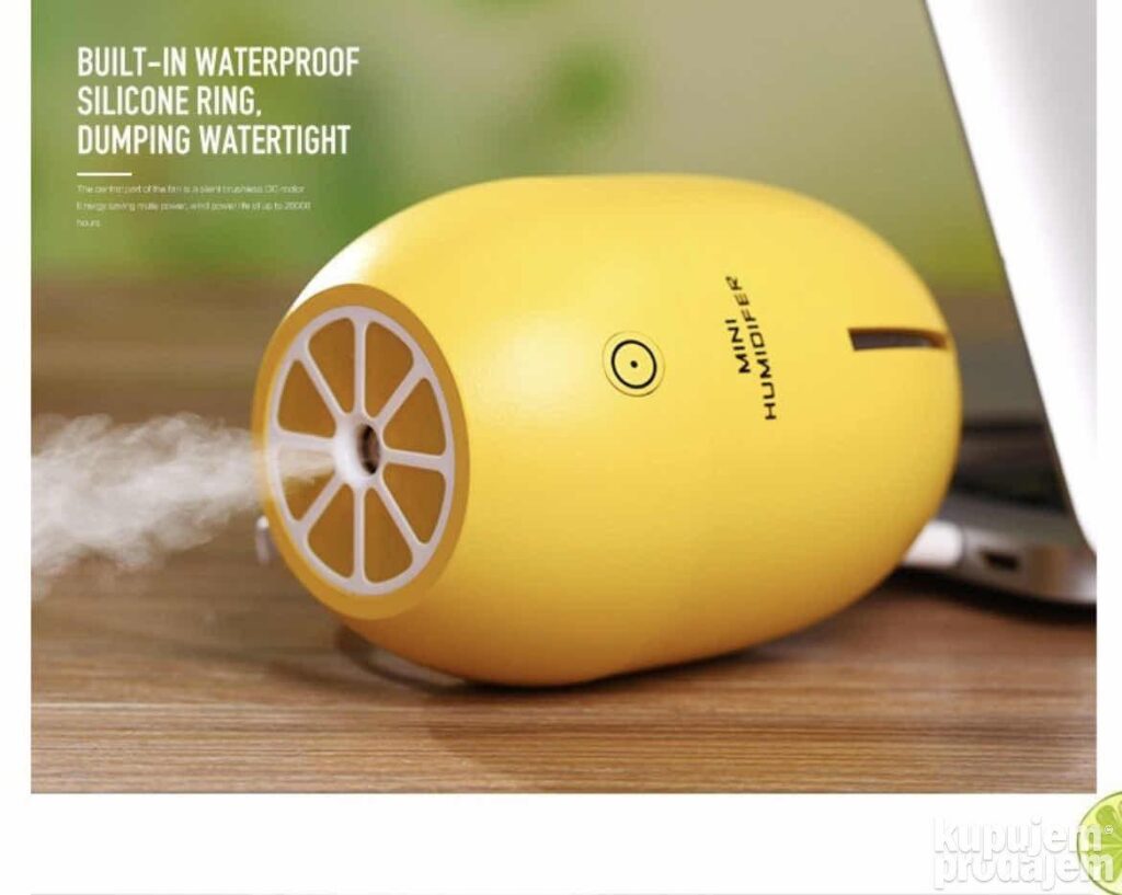 Mini Difuzer Ovlaživač vazduha Aroma osveživač vazduha limun – Mini Difuzer Ovlaživač vazduha Aroma osveživač vazduha limun - Image 2