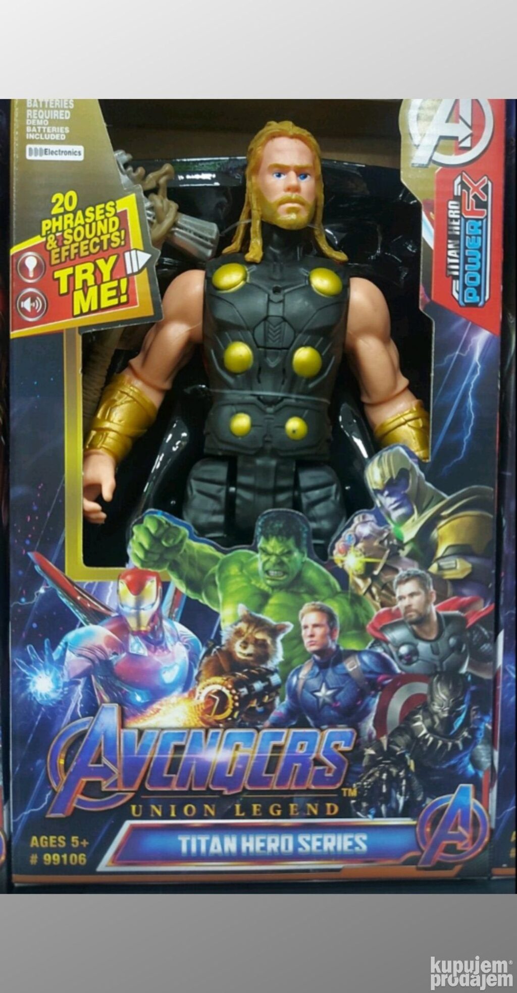 Hulk Thor junaci muzicki