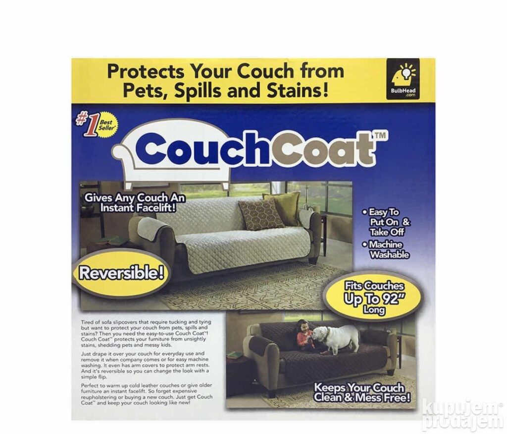 Prekrivač nameštaja za ljubimce Prekrivač CouchCoat – Prekrivač nameštaja za ljubimce Prekrivač CouchCoat - Image 3