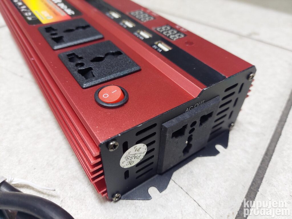 Pretvarac napona 12V - 220v 1000w i 2000w inverter struje - Image 4
