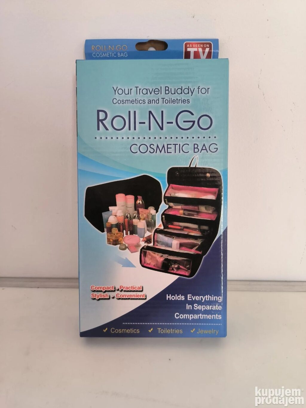 Organizer za šminku,kozmetiku neseser Roll-N-GO QW - Image 4