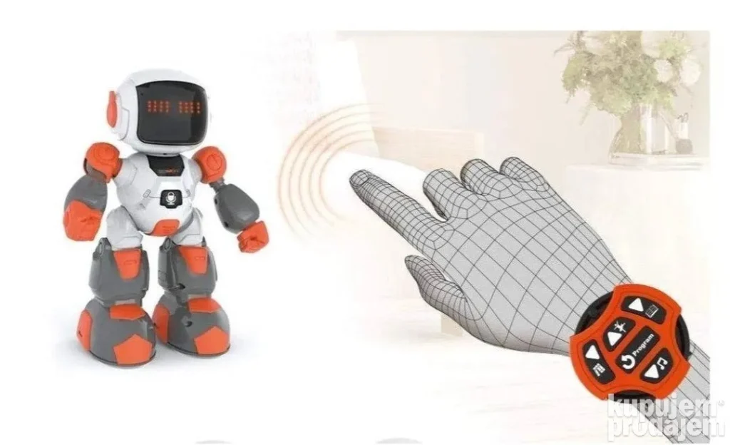 Smart robot Robot sa narukvicom za upravljanje – Smart robot Robot sa narukvicom za upravljanje - Image 5