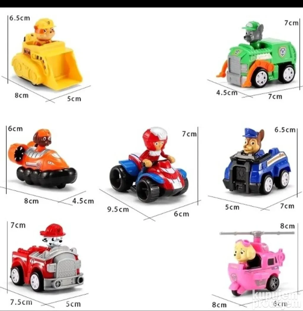 Set od 9 patrolnih sapa – Set od 9 patrolnih sapa - Image 3