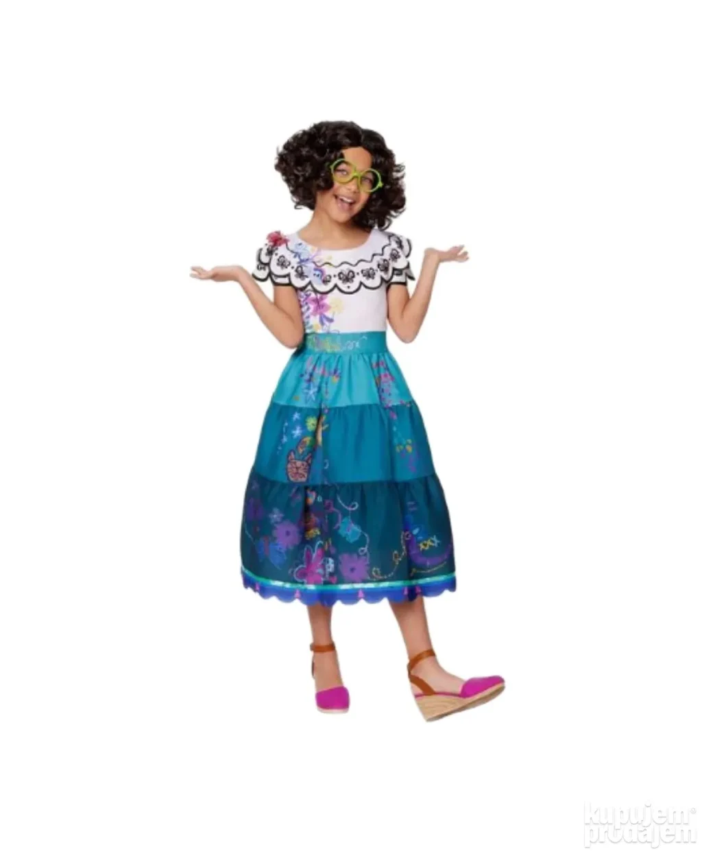 Mirabel Madrigal Encanto kostim S ( 3 do 5 god ) 24 – Mirabel Madrigal Encanto kostim S ( 3 do 5 god ) 24