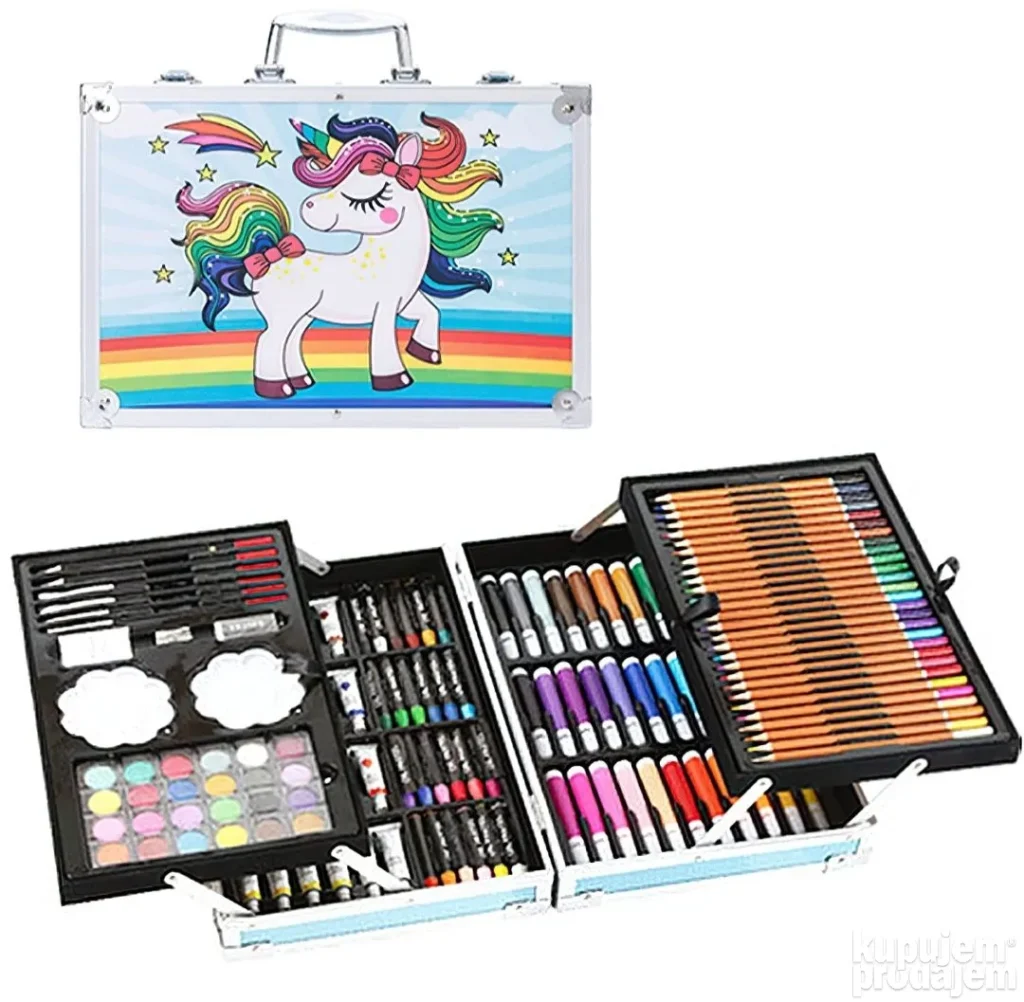 Umetnički jednorog set u koferu 2K24M198 – Umetnički jednorog set u koferu 2K24M198