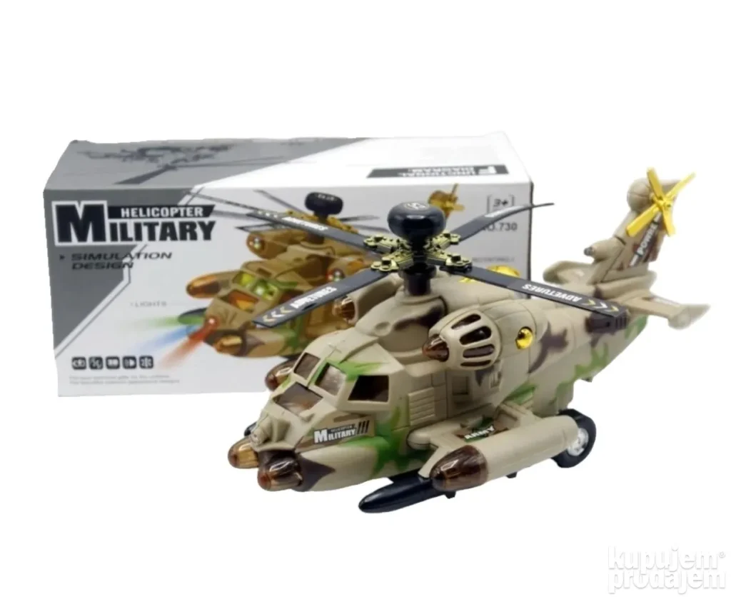 Maskirani helikopter na baterije – Maskirani helikopter na baterije