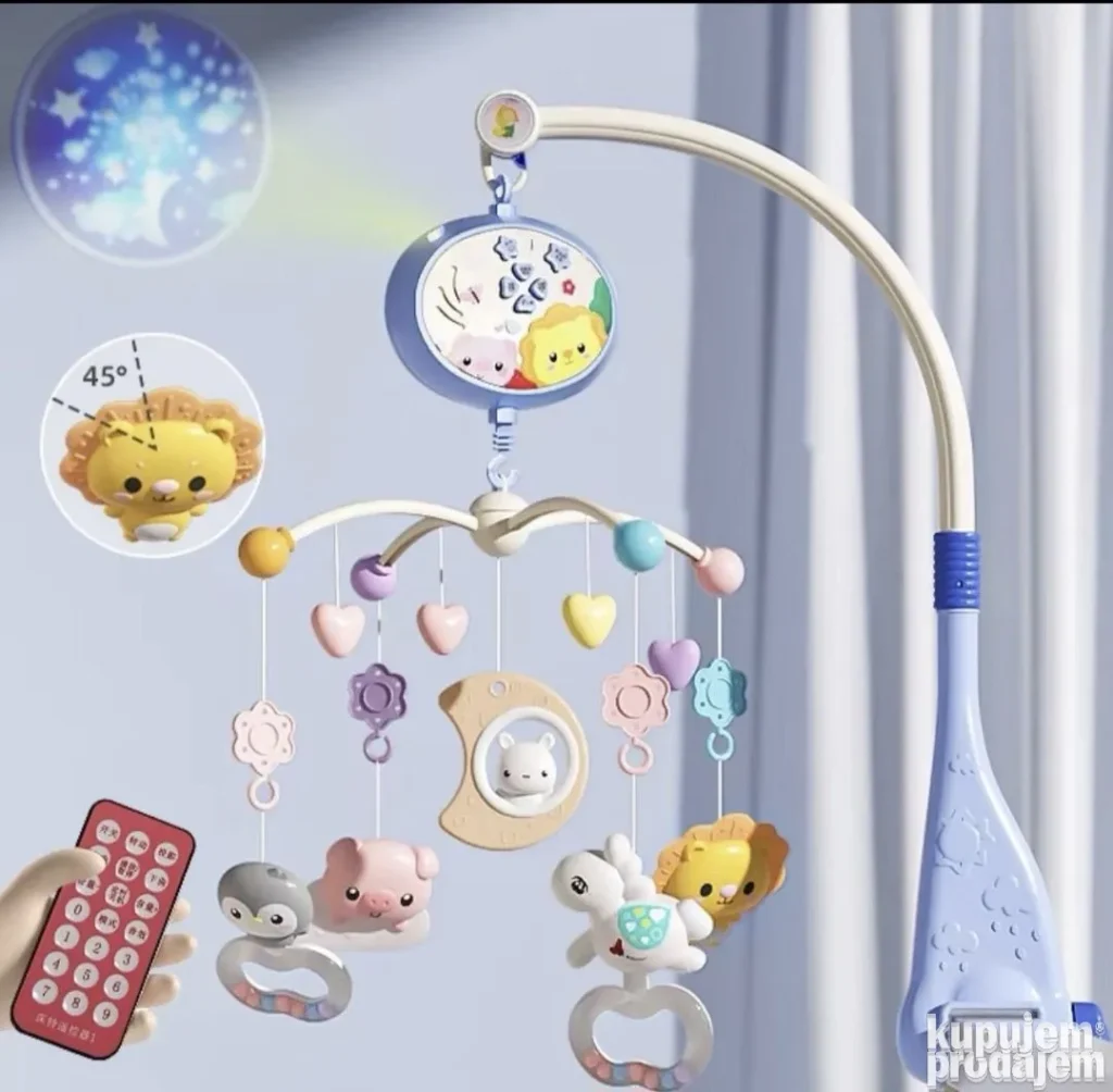 Muzicka vrteska za bebe Muzička vrteška za KREVETAC ZA BEBE – Muzicka vrteska za bebe Muzička vrteška za KREVETAC ZA BEBE - Image 4