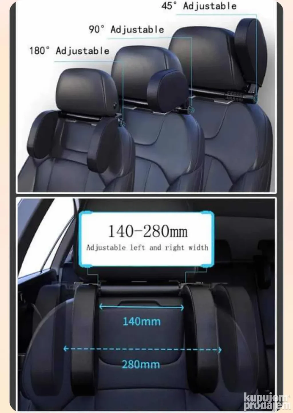 Naslon za glavu sedista Naslon za glavu auto sedista – Naslon za glavu sedista Naslon za glavu auto sedista - Image 4