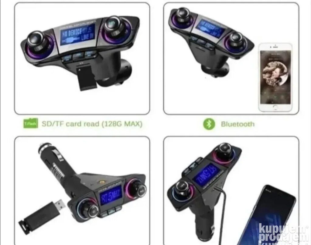 Fm Bluetooth transmiter M20 - Image 3