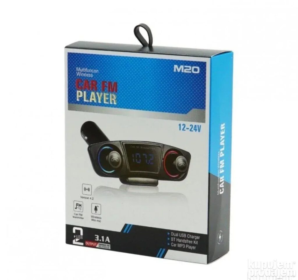 Fm Bluetooth transmiter M20 - Image 5