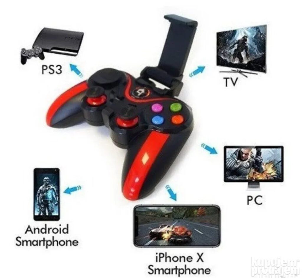 Bluetooth džojstik za IOS/ Android telefone - TV - Image 3
