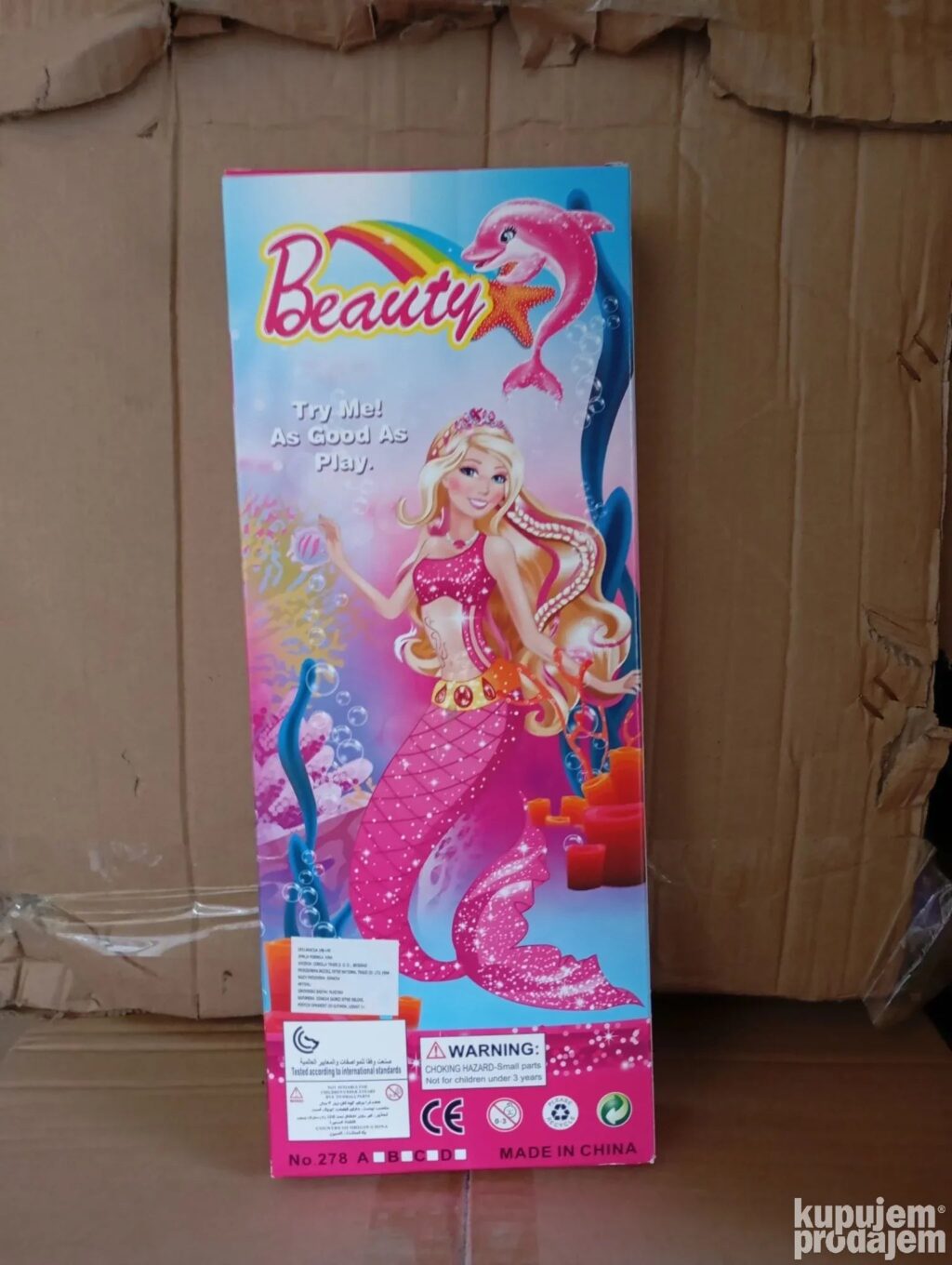 Sirena lutka sa svetlećim repom - Image 2