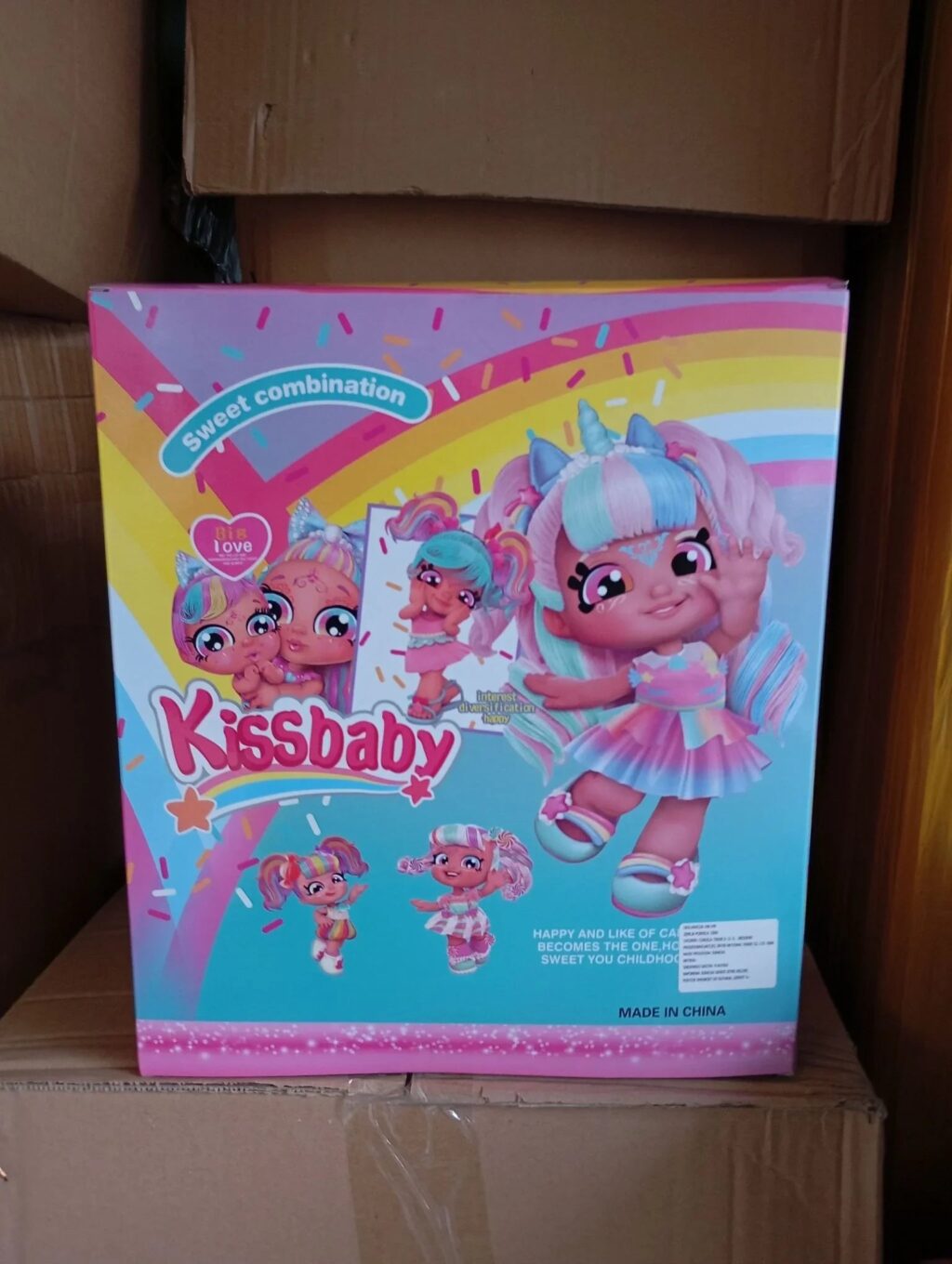 Kindi kids lutka 2u1 sa ljubicastom kosom - Image 2
