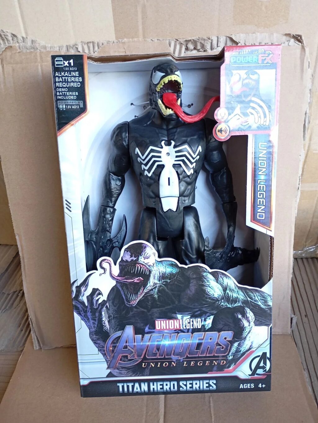 Venom sa jezikom 30cm pokretna muzička igračka Union legend - Image 2