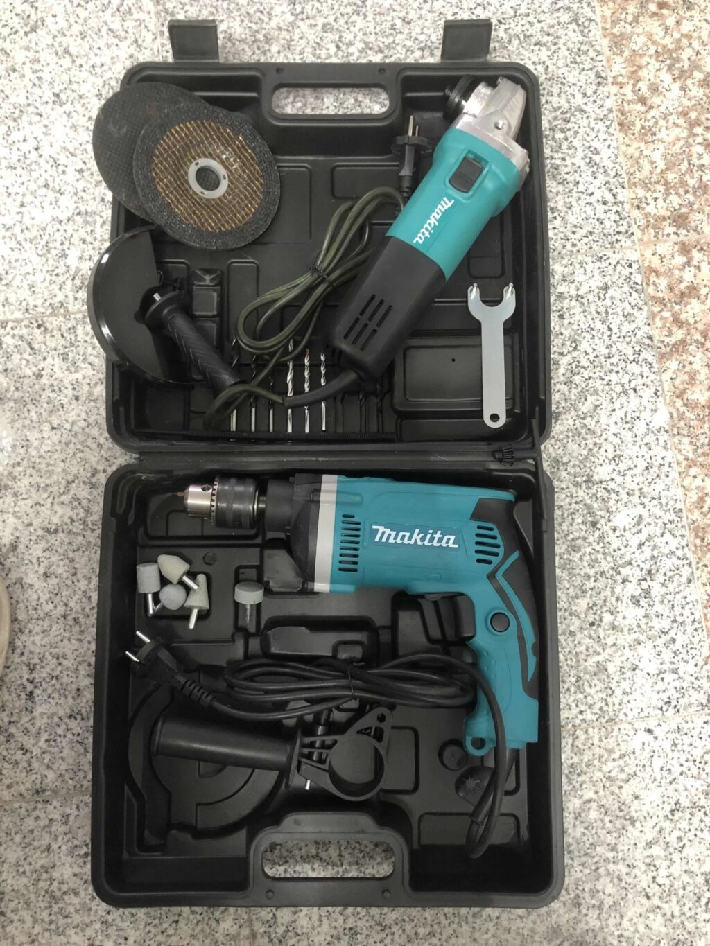 Makita set elektricna brusilica i bušilica - Image 4