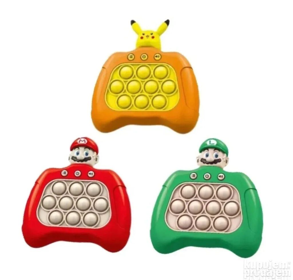 Pikachu Pokemon pop it ulovi krug društvena igra - Image 5