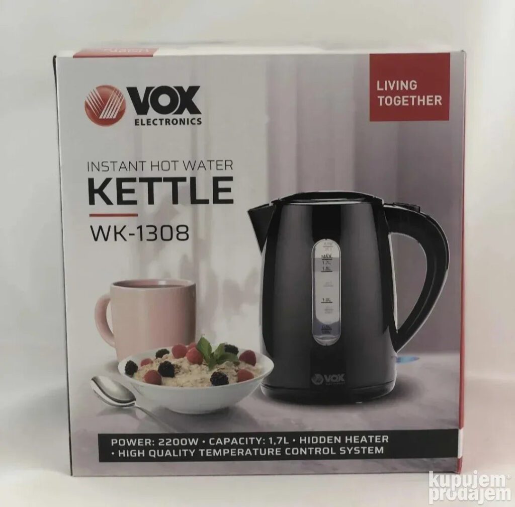 Kuvalo za vodu 1.7L Kuvalo Ketter Cajnik kuvalo Vox kuvalo - Image 2