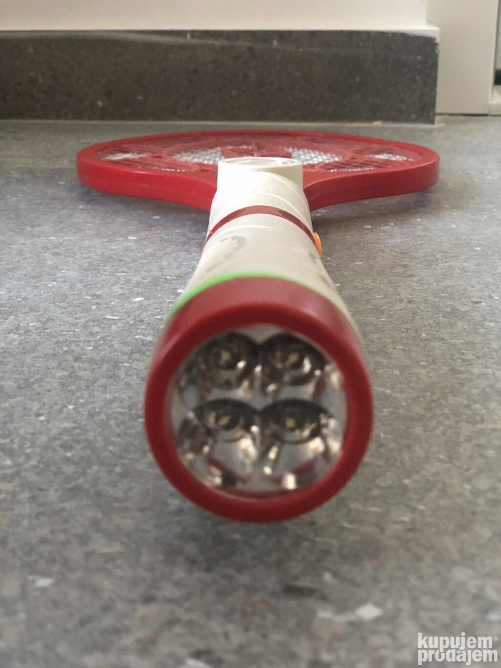 Elektronski elektricni reket protiv komaraca,ubica insekata - Image 3