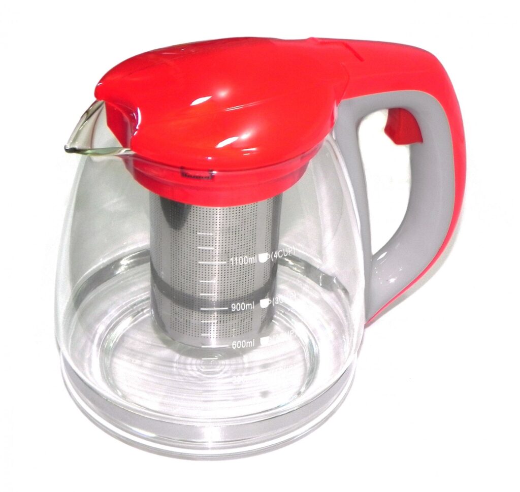 Stakleni cajnik s infjuzerom 1100 ml - Image 2