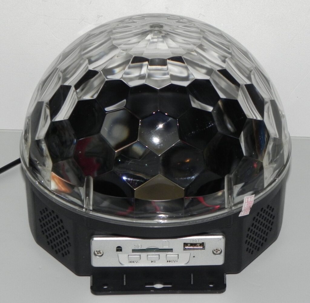 LED disko projektor + MP3 plejer