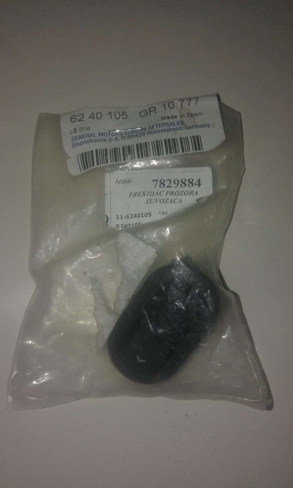 Prekidac podizaca prozora prednji OPEL ASTRA G ZAFIR 6240105