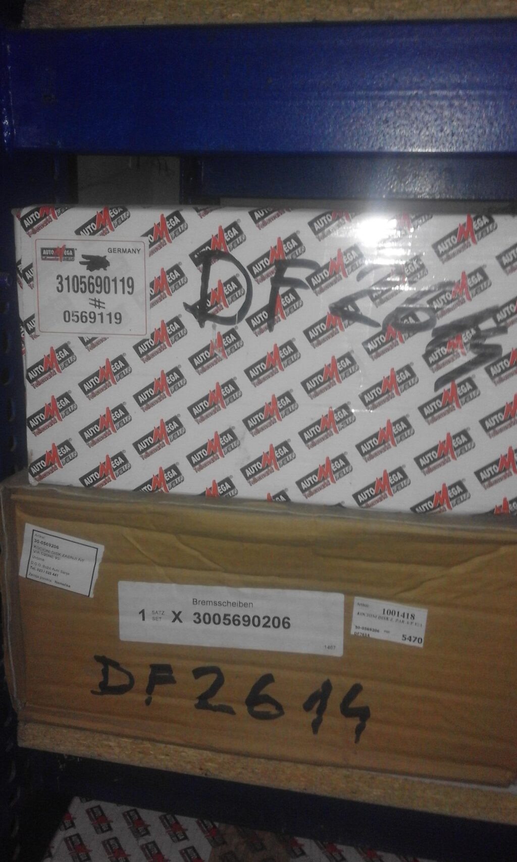 Disk zadnjiDF2614 OPEL 569206 Astra F Vectra A AKCIJA! NOVO! - Image 2